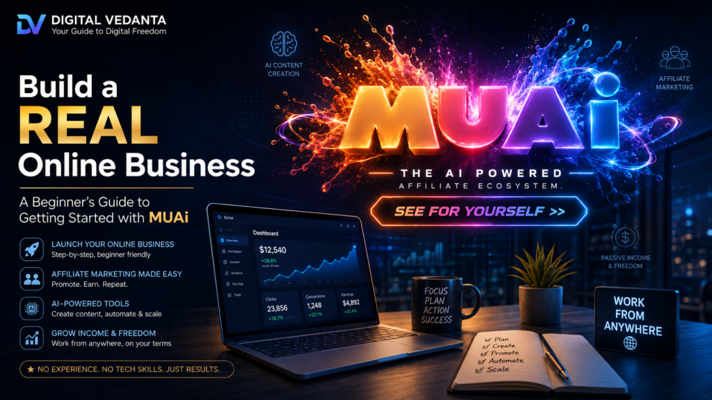 Build a Real Online Business: A Beginner’s Guide with MUAi